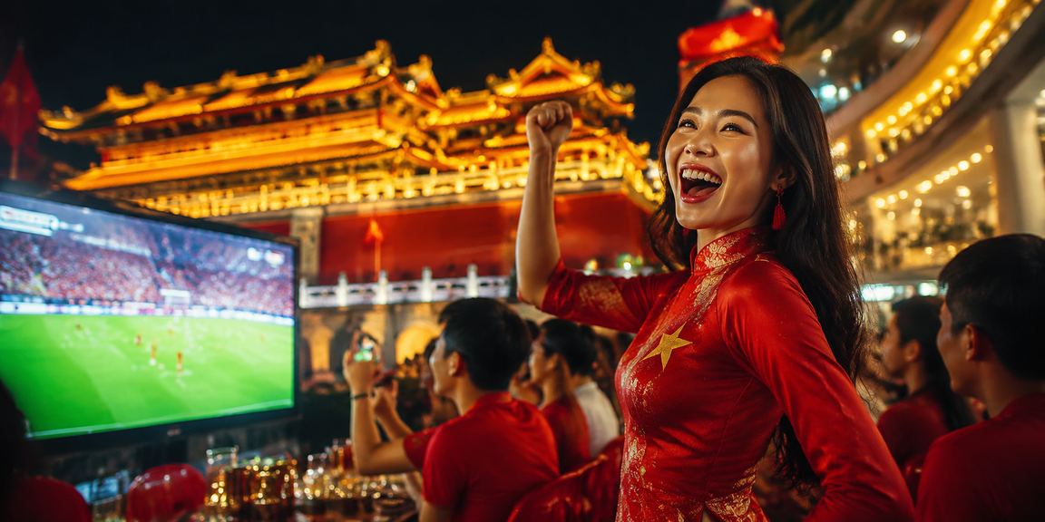 Người dân Huế theo dõi sự kiện bóng đá và đặt cược trên điện thoại